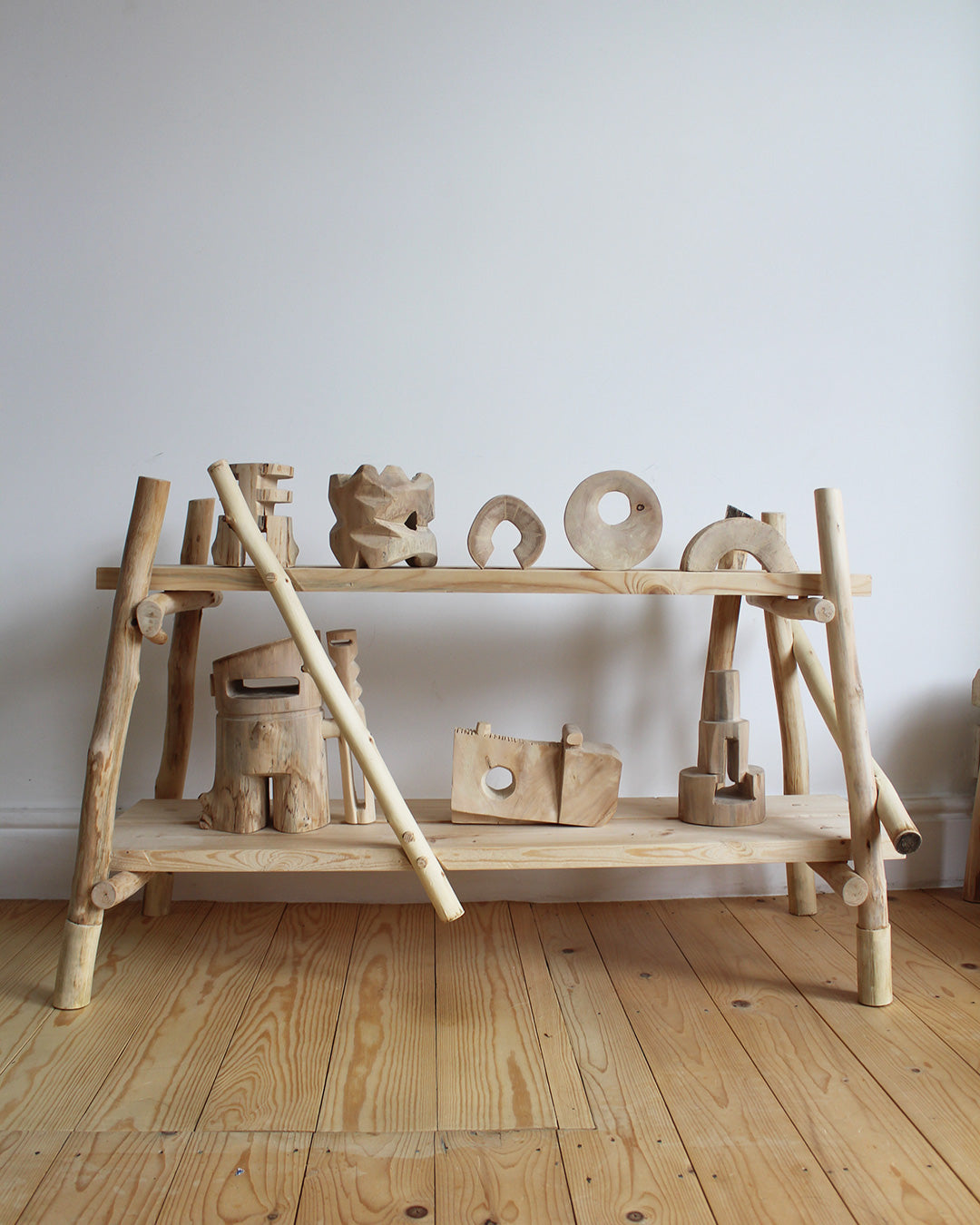 low shelf