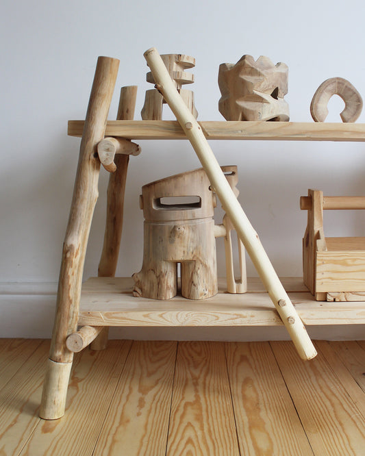 low shelf
